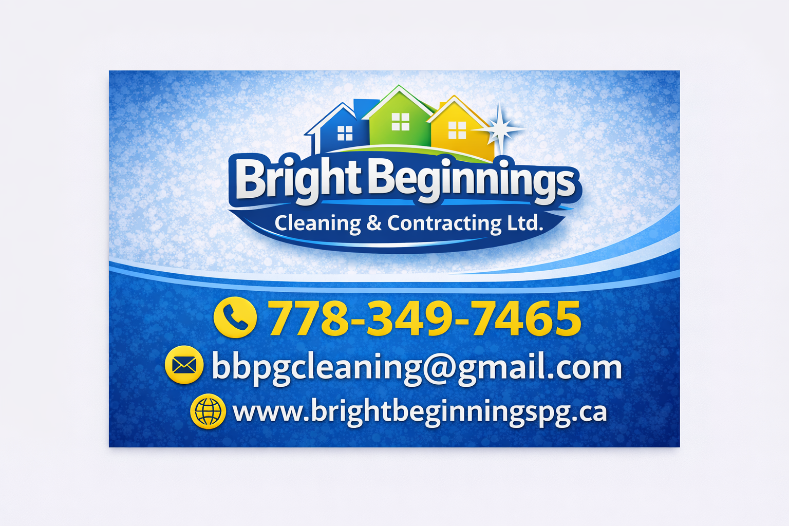 Bright Beginnings Cleaning and Contracting LTD